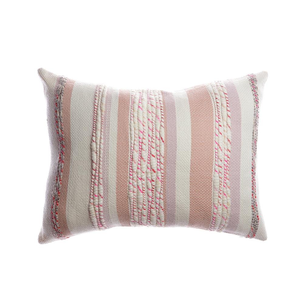 Handwoven Wool Accent Pillow - Image 4