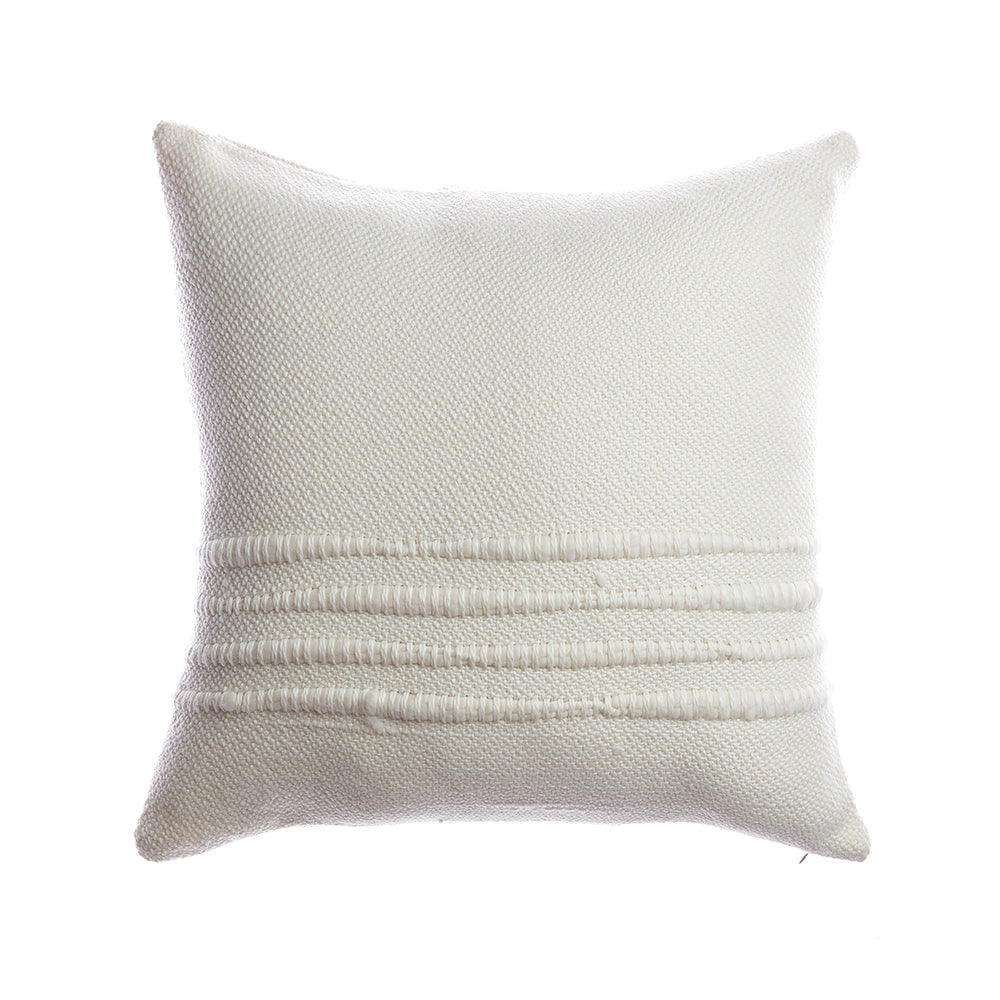 Merino Wool Striped Throw Pillow - Image 21