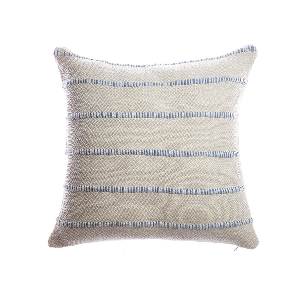 Multicolor Stripe Wool Lumbar Pillow - Image 6