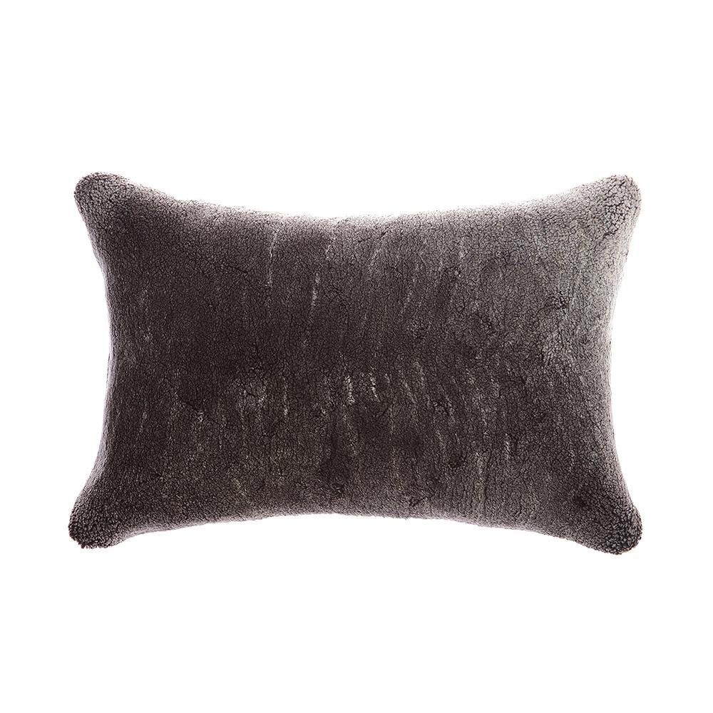 Natural Shearling Fur Throw Pillow