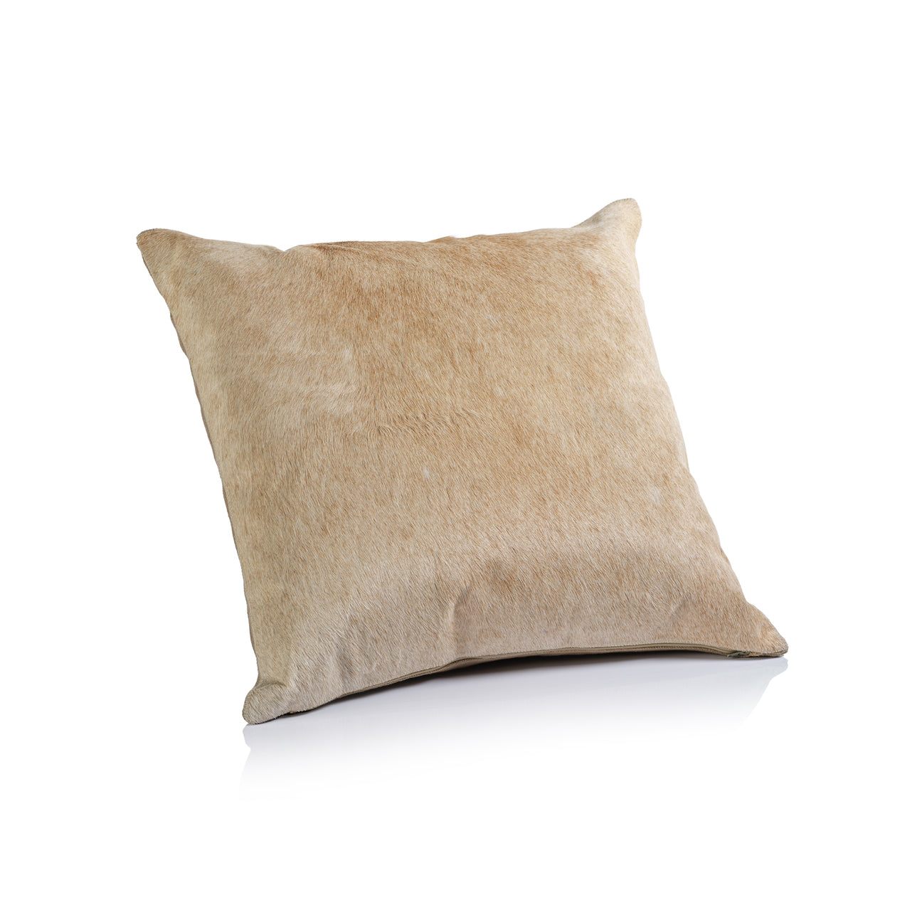 Hair on Hide Leather Throw Pillow - Image 2