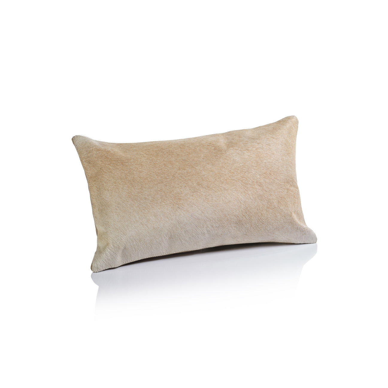 Hair on Hide Leather Throw Pillow - Image 3