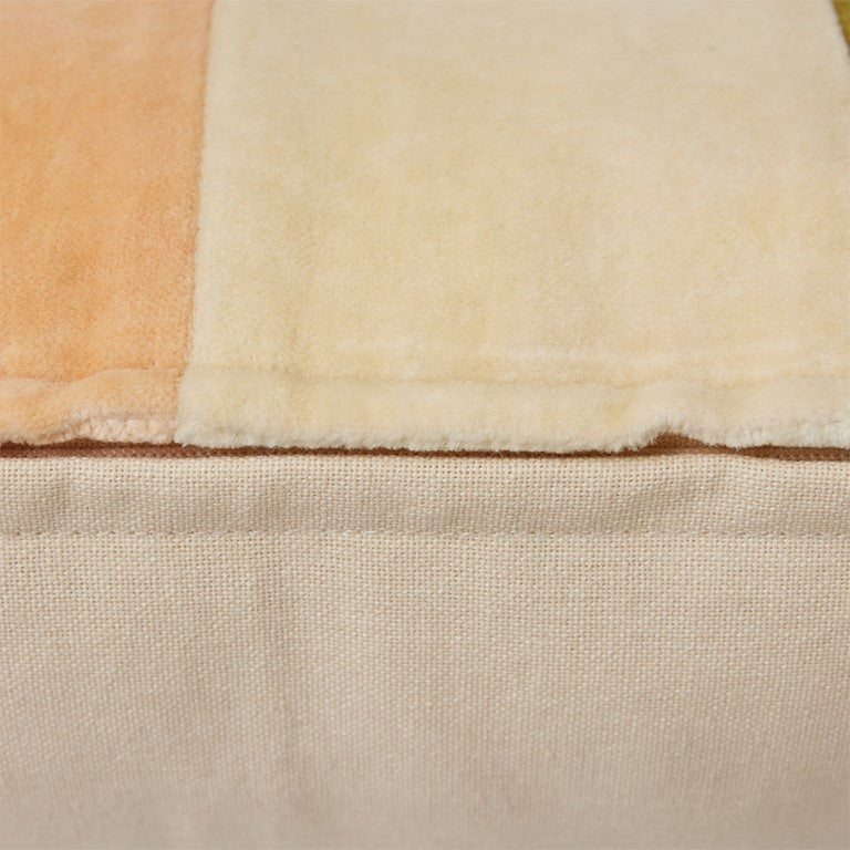 Striped velvet pillow Fields - Image 6