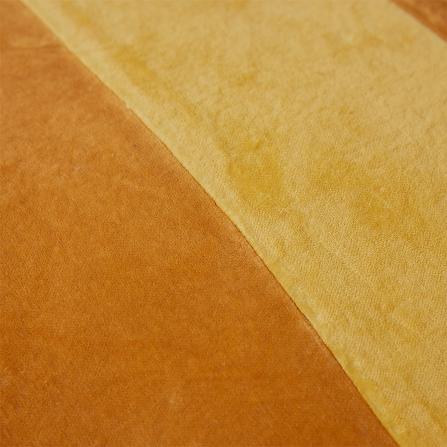 Striped velvet pillow April - Image 5