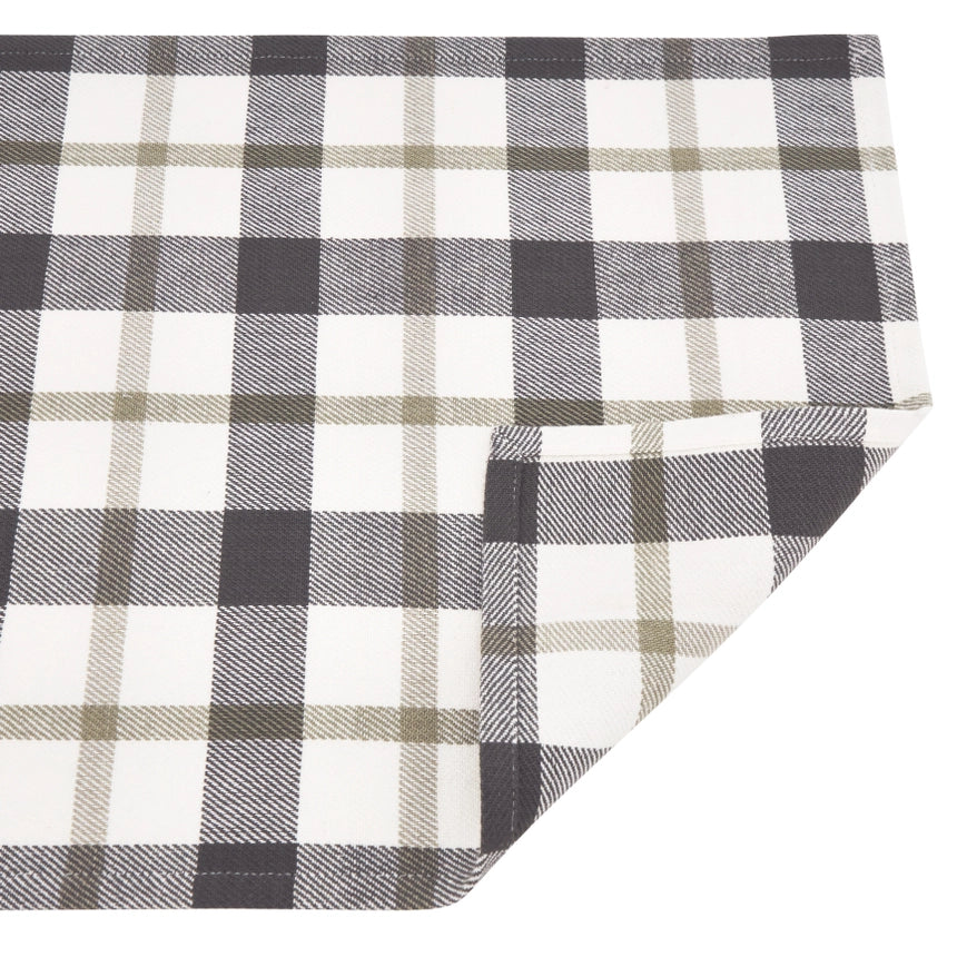 placemat - Plaid light brown (set of 4) - Image 2